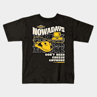 Nowadays Mouse Computer Meme Kids T-Shirt